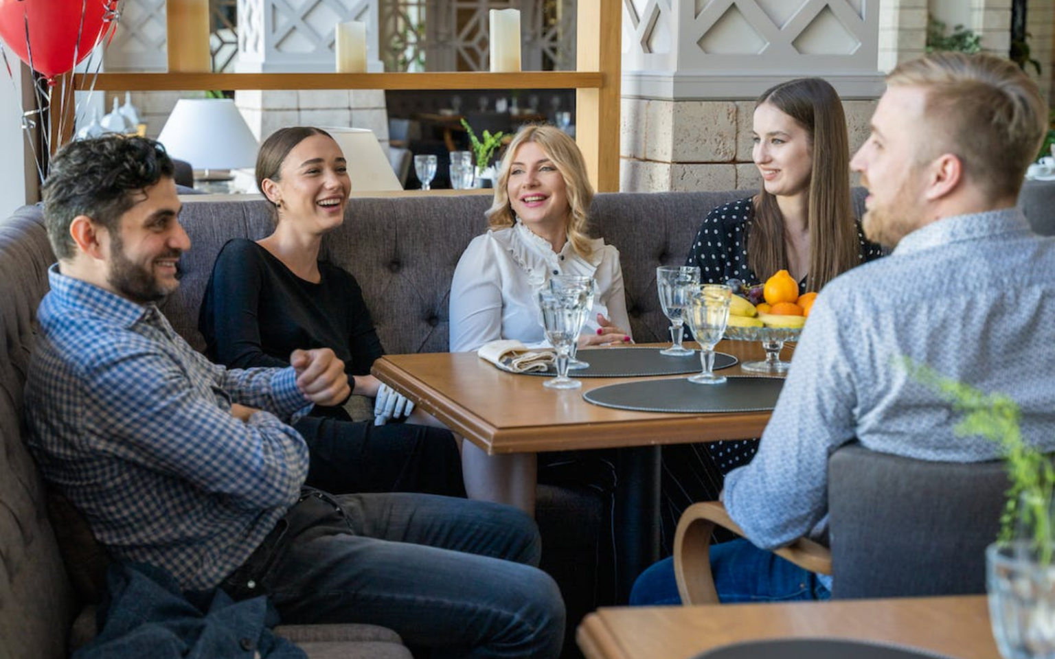 A picture of a work social which is a great method for dealing with new job anxiety