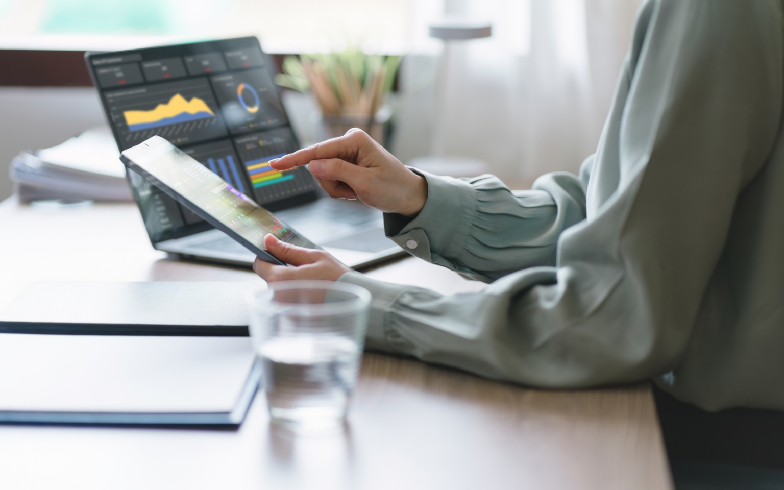 data scientist working in a job they are happy in after realising that data scientists are in demand